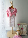 The Bow Edit : Girl Polka Dot Bow Print Dress 100% Cotton