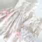 The Bow Edit : Baby Girl Polka Dot Bow Print 2Pc Set Top and Bloomer 100% Cotton