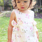 BUNDLE PACK Size 1T: Baby Girls Pink Knitted Cotton Romper & Amelia Floral 2Pc Set Top+ Bloomer & 2 Bonnets (RRP $137)