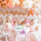 Girls Love Unconditionally Blush Pink Tutu Princess Dress (2T-7T)