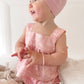 Baby Girl Alice Blossom Pink Top and Bloomer Pants Two Piece Set (100% Cotton)
