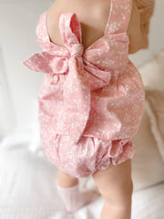 Baby Girl Alice Blossom Pink Top and Bloomer Pants Two Piece Set (100% Cotton)