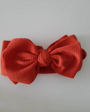 Baby Girl Big Bow Headband Stretched Headwrap (NB-4 Yrs)