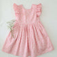 Girl Alice Blossom Pink Two-way Dress  (100% Cotton)