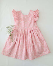 Girl Alice Blossom Pink Two-way Dress  (100% Cotton)