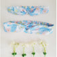MATCHING Mums and Girls Blue Floral Stretch Headband
