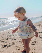 Baby Girls Amelia Floral Cotton Top and Bloomer 2 Piece Set (Design in Australia)