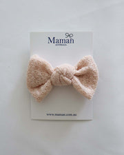 Baby Girls Soft Cotton Knotted Bow Headband 3 Colors (Newborn-4 Yrs)