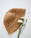 Maman Girls Sun hat - Brown (6months to 6 Years)