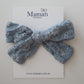 Baby Girls Embroidery Cotton Bow Headband 5 Colors (Newborn to 4Yrs)