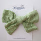 Baby Girls Embroidery Cotton Bow Headband 5 Colors (Newborn to 4Yrs)