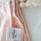 100% Organic Cotton Swaddle Baby Wrap Peach Color (Australian Design)