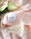 100% Organic Cotton Swaddle Baby Wrap Peach Color (Australian Design)