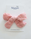 Baby Girls Soft Muslin Bow Headband 3 Colors (Newborn-4 Yrs)