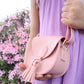 Girls Mini Marcie Pink Tassel PU Leather Cross Body and Shoulder Bag
