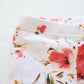 Girls Stella Floral Print Cotton Jersey Bike Shorts
