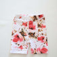 Girls Stella Floral Print Cotton Jersey Bike Shorts