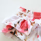 Baby Girls Stella Floral Print Cotton Jersey Frill Bloomer