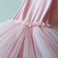 Girls Love Unconditionally Blush Pink Tutu Princess Dress (2T-7T)