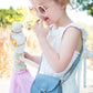 Girls Mini Marcie Blue Tassel PU Leather Cross Body and Shoulder Bag