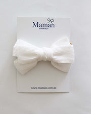 Baby Girls Corduroy Bow Headband 4 Colors (Newborn-4 Yrs)
